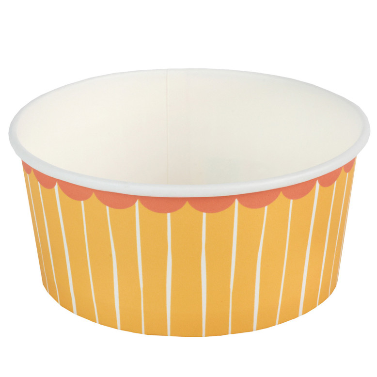 Ramequin en carton dolce vita jaune citron