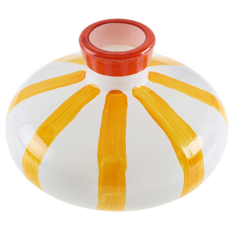 Vase en Verre Jaune Soleil - Déco Mariage - Dragées Anahita
