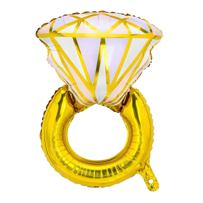 Ballon en Mylar Bague - Accessoire EVJF - Dragées Anahita Ballon en Mylar Bague - Accessoire EVJF - Dragées Anahita