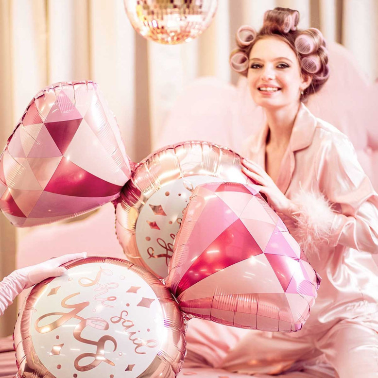 Ballon en Mylar Alliance - Accessoire EVJF - Dragées Anahita Ballon en Mylar Alliance - Accessoire EVJF - Dragées Anahita