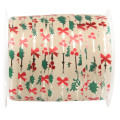 Bolduc de Noël Motif Houx - Bolduc Noël - Dragées Anahita