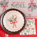 Serviettes Bouquet de Noël - Serviettes de Noël - Dragées Anahita Serviettes Bouquet de Noël - Serviettes de Noël - Dragées Anahita