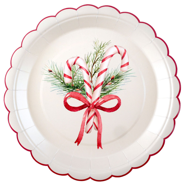 Assiettes Bouquet de Noël Assiettes Bouquet de Noël