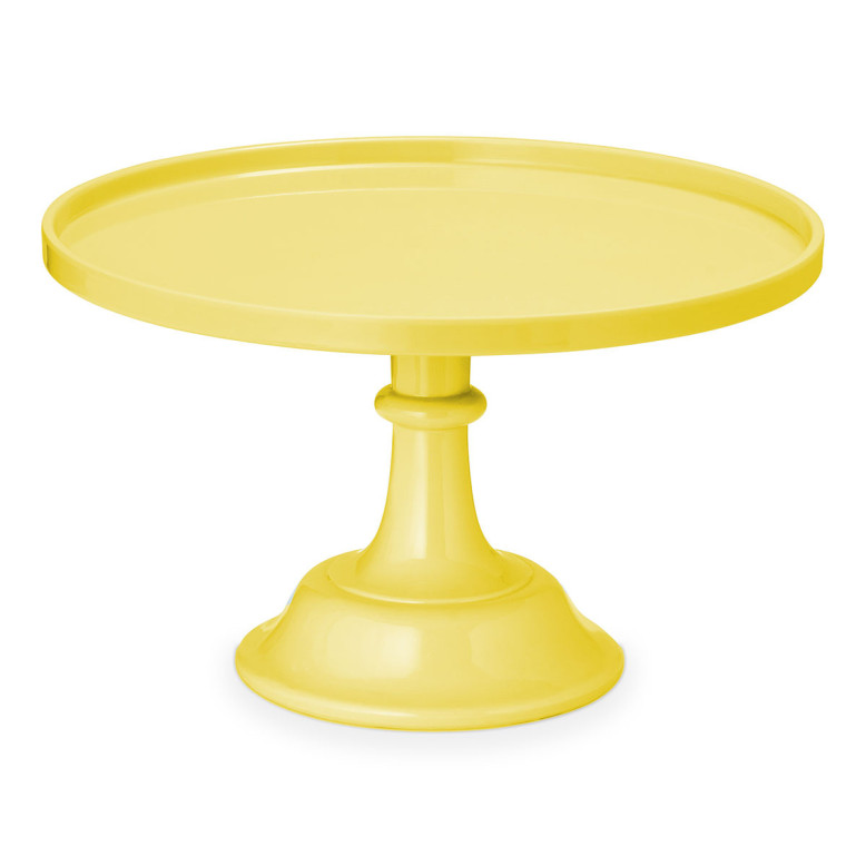 Support à gâteau Jaune Support à gâteau Jaune