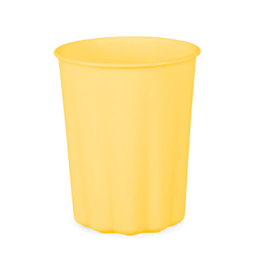 Gobelets en plastique réutilisables Jaune - Dragées Anahita