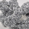 Mini Rose ourlée Argentées x 144