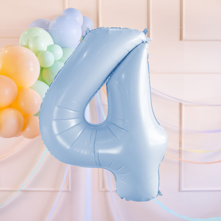 Ballon Chiffre Bleu Ciel 72 cm - Ballons Chriffre Anniversaie- Dragées Anahita Ballon Chiffre Bleu Ciel 72 cm - Ballons Chriffre Anniversaie- Dragées Anahita