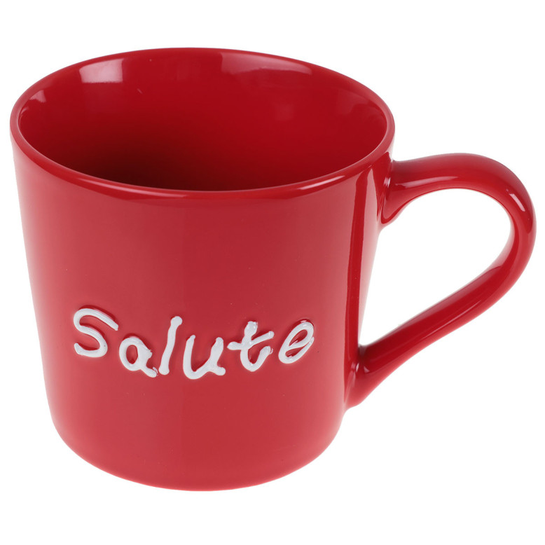 Mug Salute Rouge - Mariage Thème Dolce Vita - Dragées Anahita Mug Salute Rouge - Mariage Thème Dolce Vita - Dragées Anahita