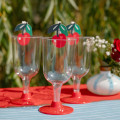 Lot de 6 Marque-Place Cerise - Mariage Dolce Vita - Dragées Anahita Lot de 6 Marque-Place Cerise - Mariage Dolce Vita - Dragées Anahita