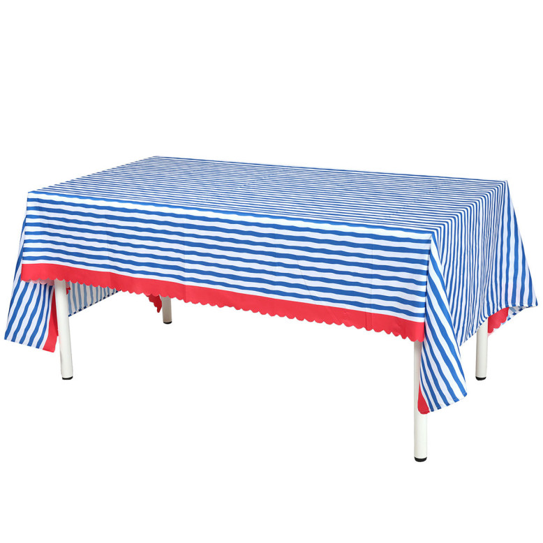 Nappe Dolce Vita Rayures Bleues - Dolce Vita - Dragées Anahita Nappe Dolce Vita Rayures Bleues - Dolce Vita - Dragées Anahita