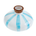 vase dolce vita bleu décoration table mariage