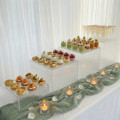 4 cubes présentoirs en acrylique effet glacé pour buffet 4 cubes présentoirs en acrylique effet glacé pour buffet