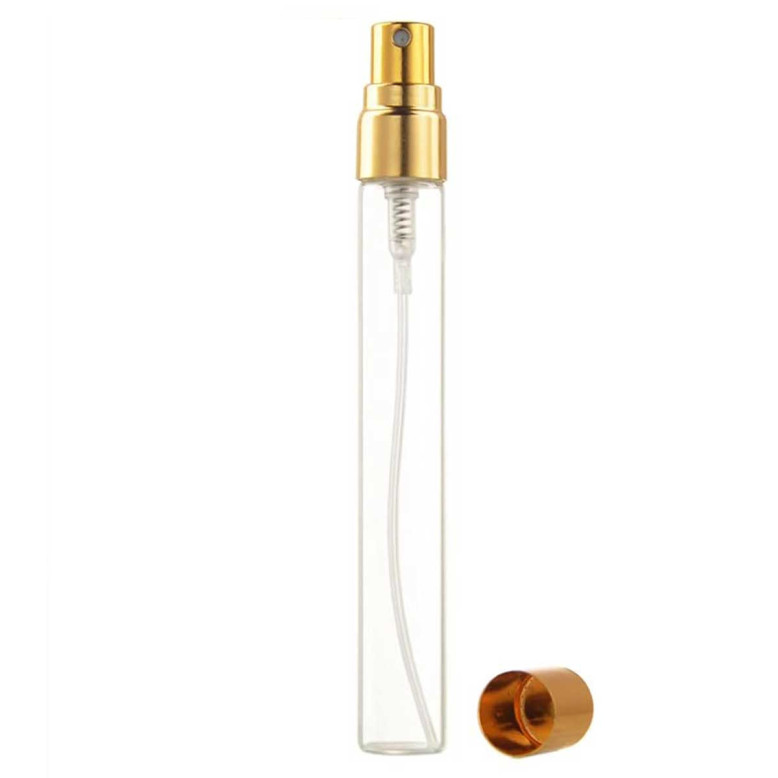 24 Flacons Vaporisateurs 10ml Bouchon Or - Cadeau Invité Mariage & Cérémonie