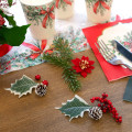 Assortiment Pommes de Pin & Houx - Déco de Noël - Dragées Anahita Assortiment Pommes de Pin & Houx - Déco de Noël - Dragées Anahita
