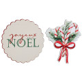 10 Décos à parsemer Noël Tradition en bois 10 Décos à parsemer Noël Tradition en bois