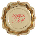 10 Assiettes en carton Joyeux Noël 10 Assiettes en carton Joyeux Noël
