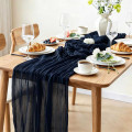 Chemin de Table En Gaze de Coton