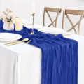 Chemin de Table En Gaze de Coton