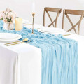 Chemin de Table En Gaze de Coton