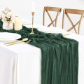 Chemin de Table En Gaze de Coton