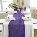 Chemin de Table En Gaze de Coton