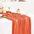 Chemin de Table En Gaze de Coton