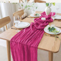 Chemin de Table En Gaze de Coton