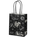 Sacs cadeaux Harry Potter noirs – Lot de 6