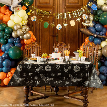 Nappe Harry Potter noire 180 x 120 cm Nappe Harry Potter noire 180 x 120 cm
