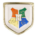 6 Assiettes Harry Potter Blason de Poudlard
