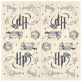 Serviettes Harry Potter beiges - Harry Potter - Dragées Anahita Serviettes Harry Potter beiges - Harry Potter - Dragées Anahita