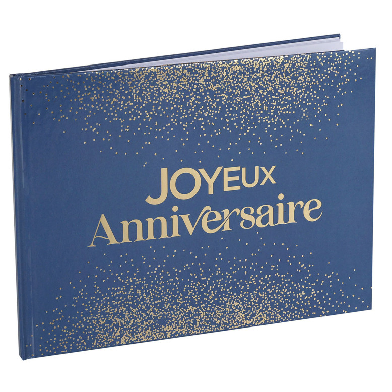 Livre d'or Anni d'Or Marine et Or - Livre D'Or - Dragées Anahita Livre d'or Anni d'Or Marine et Or - Livre D'Or - Dragées Anahita