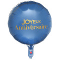 Ballon Alu Anni d'Or Marine et Or