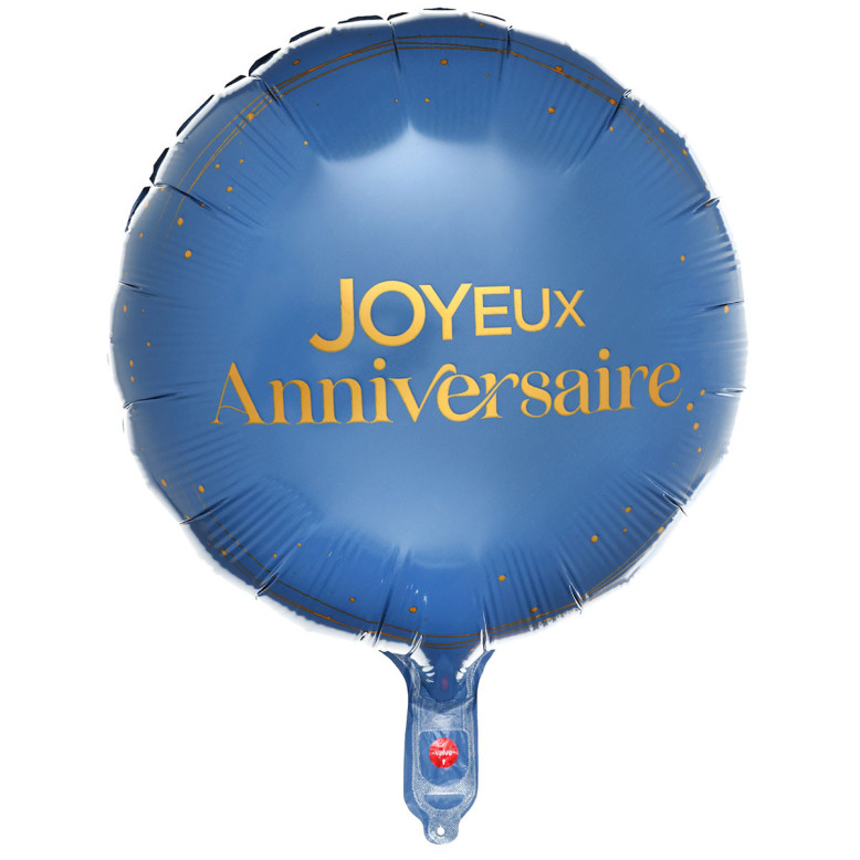 Ballon mylar alu Anni d'Or Marine et Or - Dragées Anahita Ballon mylar alu Anni d'Or Marine et Or - Dragées Anahita