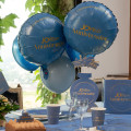 Ballon Alu Anni d'Or Marine et Or Ballon Alu Anni d'Or Marine et Or
