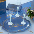 2 plateaux Anni d'Or Marine et Or