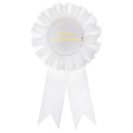 Cocarde Anni d'Or Blanc et Or