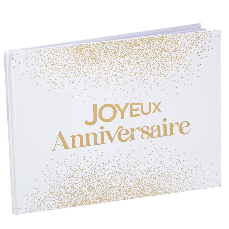 Livre d'or Anni d'Or Blanc et Or