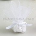 Tulle à dragées de couleur blanc tulle à dragées pour mariage Tulle à dragées de couleur blanc tulle à dragées pour mariage