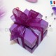 Cube à dragées lilas