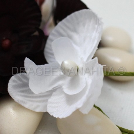 12 Orchidées blanches pour mariage