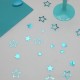 Confettis de table étoiles brillantes