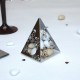 Pyramide à dragées Papillons chocolat