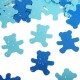 Confettis de table petit oursons bleu