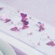 Confettis de table papillon lilas