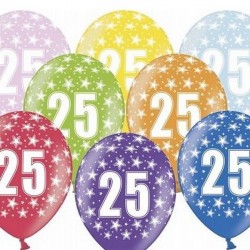 Ballon Gonflable 25 ème Anniversaire
