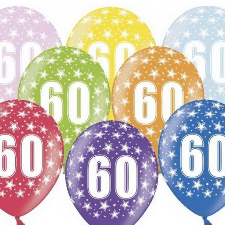 Ballon Gonflable 60 ème Anniversaire