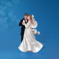 Figurine gâteau de mariage Valse