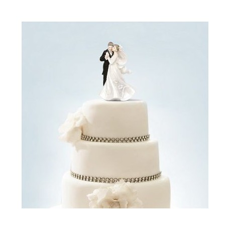 Figurine gâteau de mariage Valse