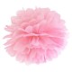 Pompon rose 35 cm